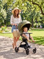 Kinderwagen Kxiaohe  K3 Buggy - Luxe, Lichtgewicht &amp; Inklapbare vanaf 6 maanden - Zwart Groen