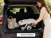 Kinderwagen Kxiaohe  K3 Buggy - Luxe, Lichtgewicht &amp; Inklapbare voor 6 maanden tot 4 Jaar - Wit blauw roze