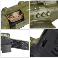 Chinook Army Speelgoedhelikopter &ndash; incl. 3 Tanks - Licht en geluid - bewegende rotors en kan rijden