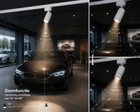 LED Railspot Wit - 10 tot 30 Watt&nbsp;(CCT, handmatig instelbaar) Lichtkleur: instelbaar naar 3000K, 4000K, 6000K (CCT, handmatig instelbaar)
