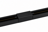 Rails Connector voor LED Lampen 1-FASE - Zwart I-Vorm