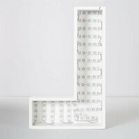LED reclame lamp - 220V SMD LED Module Wit &ndash; 6000K Daglicht Wit &ndash; Voor Reclameletters &amp; Lichtbakken