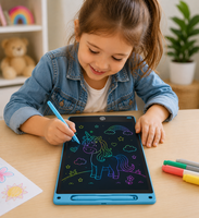 LCD Schrijfbord 10 Inch &ndash; Digitaal Tekenbord voor Kinderen met Stylus en incl. batterij - Tekentablet - Roze
