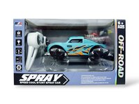 RC Stunt Spray Auto 6 Kanaals 4WD &ndash; Drift, Zijwaarts Rijden, LED Verlichting &amp; Mist Effect