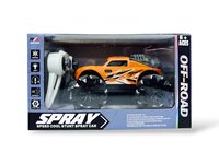 RC Stunt Spray Auto 6 Kanaals 4WD &ndash; Drift, Zijwaarts Rijden - LED Verlichting &amp; Mist Effect