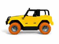 Extreme Sport Car - Rc auto - Geel - Oplaadbaar Accu + USB lader 