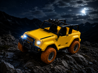 Extreme Sport Car - Rc auto - Geel - Oplaadbaar Accu + USB lader 
