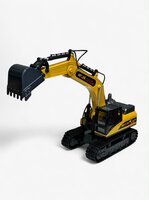 RC Excavator Die-Cast - Afstand bestuurbaar Graafmachine - 9CH - 2.4GHZ - 40CM