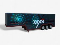 RC Long Vehicle Truck - afstand bestuurbaar Vrachtwagen XXL - 55CM - 2.4GHZ