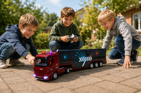 RC Long Vehicle Truck - afstand bestuurbaar Vrachtwagen XXL - 55CM - 2.4GHZ