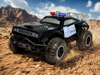 ROCK Crawler - Rc politie auto - Off-Road - 2.4GHZ - 1:8 - 911 RC Police Car