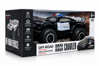 ROCK Crawler - Rc politie auto - Off-Road - 2.4GHZ - 1:8 - 911 RC Police Car