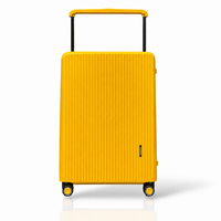 Bubule harde koffers Oranje - set 3 stuks - TSA Slot - brede handgreep - Hardcase 