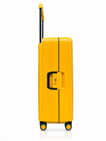 Bubule harde koffers Oranje - set 3 stuks - TSA Slot - brede handgreep - Hardcase 