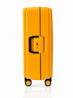 Bubule harde koffers Oranje - set 3 stuks - TSA Slot - brede handgreep - Hardcase 