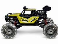 MAX DRIVE RC Monstertruck 1:8 XXL met 360&deg; Drift, Rookfunctie, LED - 2.4GHZ - Omni Wielen