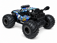 RC Monster Truck 1:8 met LED Verlichting, Rookspray &amp; 2.4GHz 46 cm