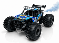 RC Monster Truck 1:8 met LED Verlichting, Rookspray &amp; 2.4GHz 46 cm