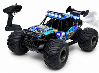 RC Monster Truck 1:8 with LED lighting, smoke machine and 2.4 GHz motor, 46 cm