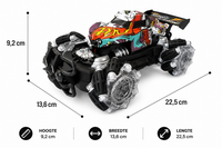 RC Auto - STUNT CROSS CAR - Rc monster car - 2.4GHz 1:18