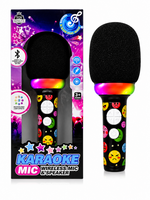Karaoke Microfoon voor Kinderen met Speaker, LED Verlichting - Bluetooth - Voice Changer &amp; Oplaadbaar