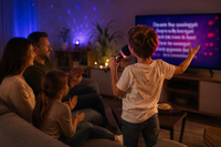 Karaoke Microfoon voor Kinderen met Speaker, LED Verlichting - Bluetooth - Voice Changer &amp; Oplaadbaar