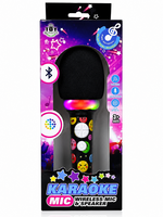 Karaoke Microfoon voor Kinderen met Speaker, LED Verlichting - Bluetooth - Voice Changer &amp; Oplaadbaar