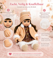 Cufan Knuffelpop met Zachte Vinyl Lichaamsdelen &ndash; 40CM