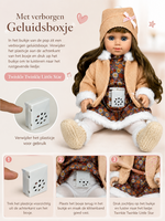 Cufan Knuffelpop met Zachte Vinyl Lichaamsdelen &ndash; 40CM