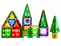 Magnetische Bouwstenen 83 Stuks &ndash; Magnetische Tegels Bouwset