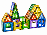 Magnetische Bouwstenen 83 Stuks &ndash; Magnetische Tegels Bouwset