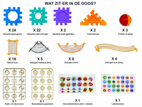 Bouwblokken &amp; Knikkerbaan Set &ndash; 110-delige Creatieve Bouwset met Transparante Buizen
