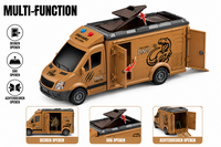 Dinosaur Truck - Frictie Transport voertuig - Licht en geluid - incl. dinosaurus figuur - vrachtwagen