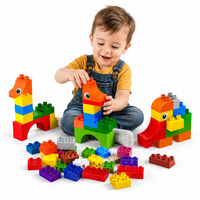 Bouwblokken 49 stuks - Dieren Bouwset | DIY Bouwstenen