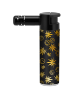 Unilite&reg; Jet Flame Havanna Cannabis Gold  - Wind Aanstekers &ndash; 12 stuks