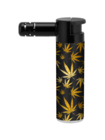 Unilite&reg; Jet Flame Havanna Cannabis Gold  - Wind Aanstekers &ndash; 12 stuks