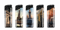 Aanstekers met zacht vlam - klik model - Golden Hour Monumenten Design &ndash; 50 Stuks
