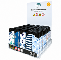 Tom&reg; Poseidon Aanstekers &ndash; Zee Design &ndash; 50 stuks