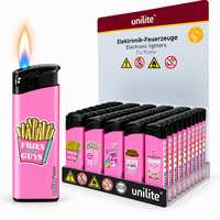 Unilite&reg; M-7 Girly Aanstekers &ndash; Navulbaar &ndash; 50 stuks