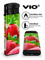 Aanstekers Click 50 stuks met fruitprint