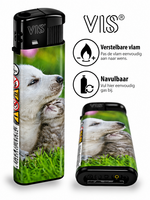 Schattige Dieren aanstekers - Navulbaar &amp; Verstelbaar aansteker - 50 stuks