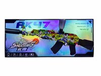 Shooting Elite blaster - Luminous Silencer - Led Light - compleet set - Oplaadbaar - 74CM