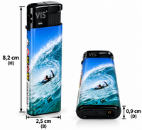 Aanstekers - navulbaar - 50 stuks - Surfen Water Sport