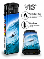 Aanstekers - navulbaar - 50 stuks - Surfen Water Sport