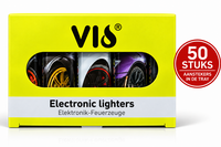 Aanstekers 50 stuks - navulbaar - Sportauto print  