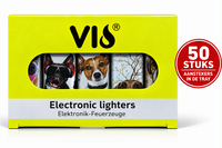 Aanstekers Klik 50 stuks hondjes print