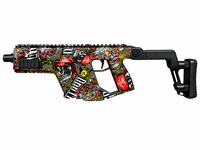 Space Vector Assualt blaster - compleet set - oplaadbaar - 72 CM