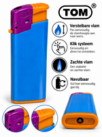 Aanstekers 50 stuks - afdrukbare aansteker - Harlekin - kliksysteem