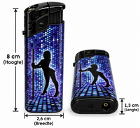 Aanstekers jetflame - turbo vlam - 50 stuks - wind aansteker - Pole Dance print