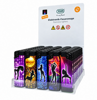 Aanstekers jetflame - turbo vlam - 50 stuks - wind aansteker - Pole Dance print